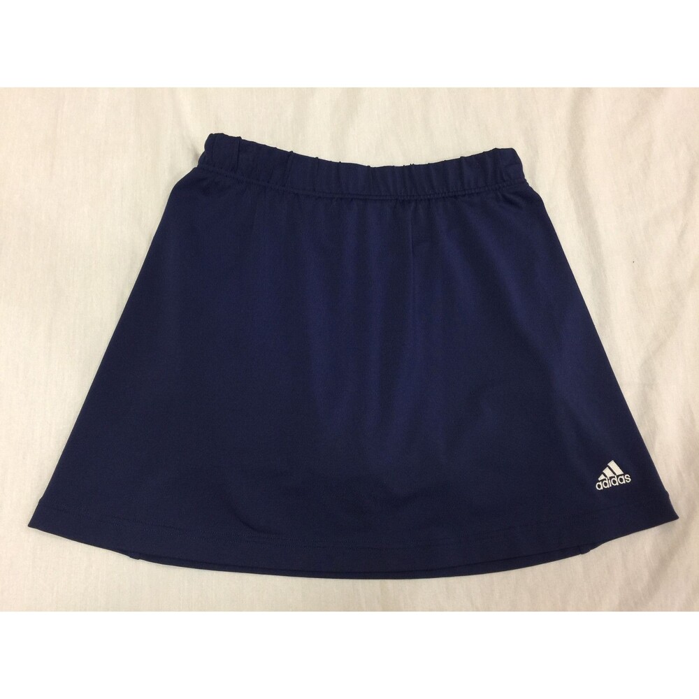 ADIDAS WOMENS ATHLETIC SKIRT SKORT WITH BUILT SHORTS SIZE SP WITH 2 POCKETS